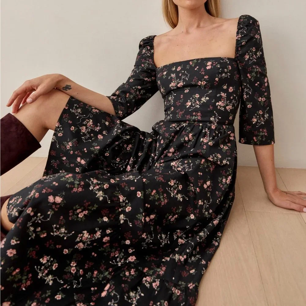 NWOT🔥Reformation Cyprus Dress - Jolene